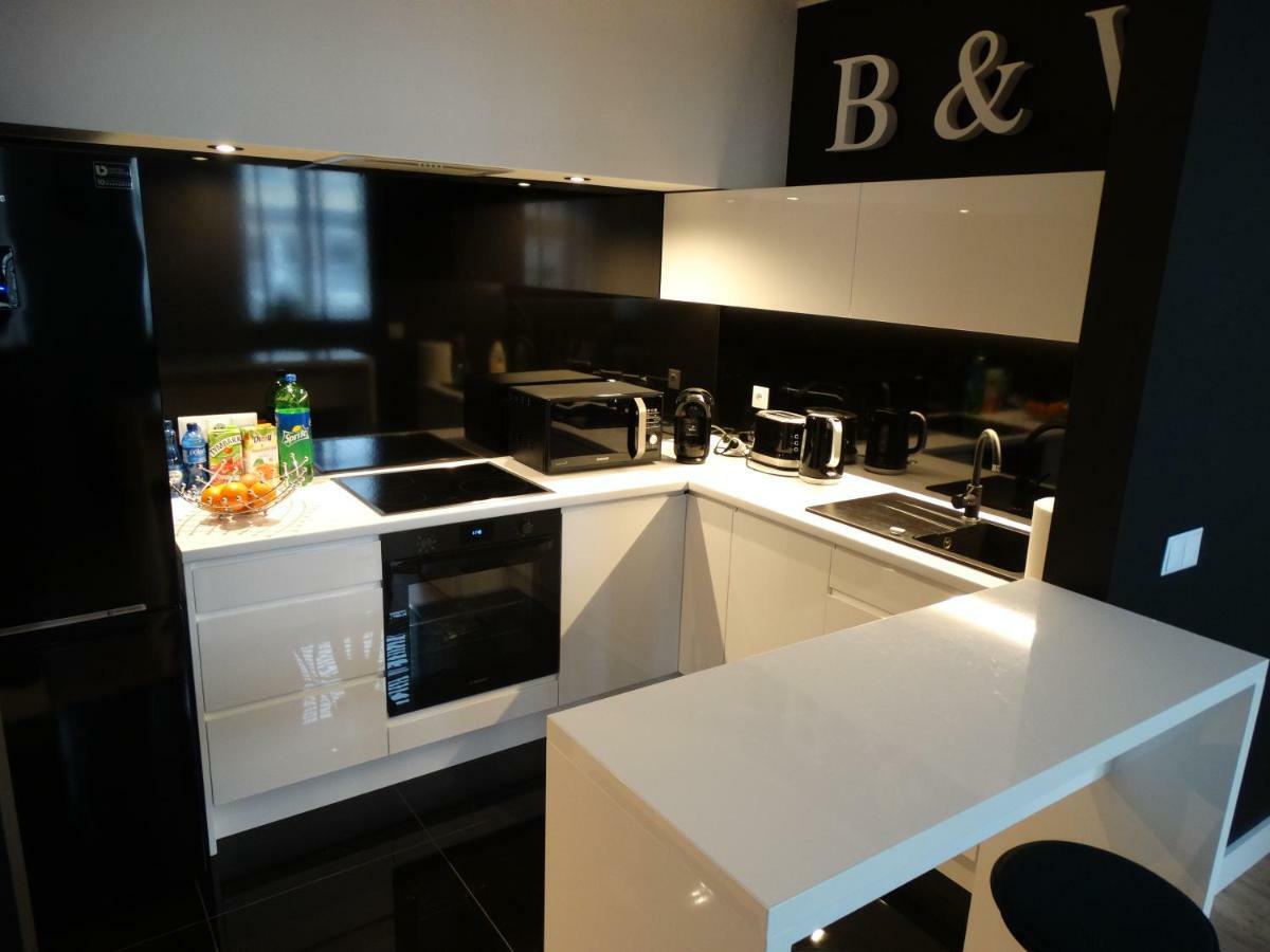 פוזנן Black&White Apartment- Wierzbowa 5 מראה חיצוני תמונה